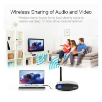 AV Transmitter Wireless Video Audio Sender Receiver IR Remote 2.4G - Image 6
