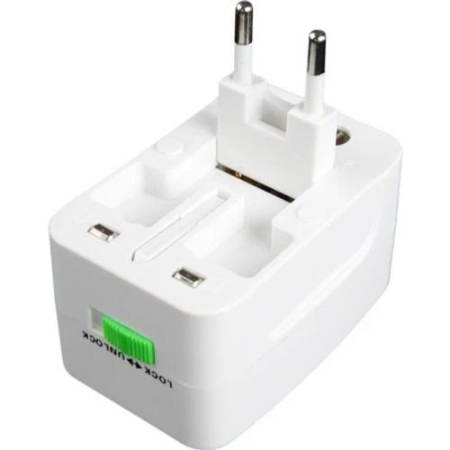 All in One Universal AC Plug Converter Wall Charger Power Adapter interchange AU UK EU Plug - Image 3