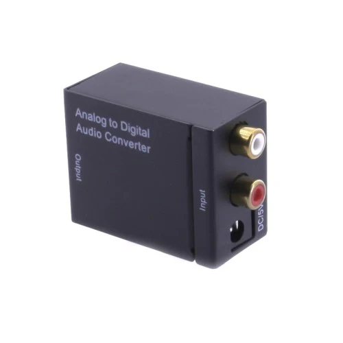 Analog RCA to Optical Digital Coaxial Toslink Audio Converter Adapter Composite to Optical - Image 5