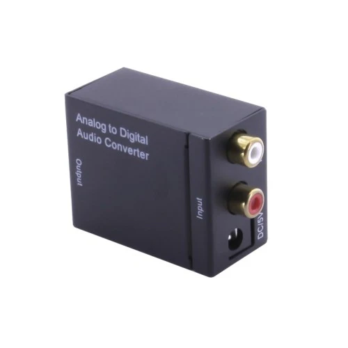 Analog RCA to Optical Digital Coaxial Toslink Audio Converter Adapter Composite to Optical - Image 6
