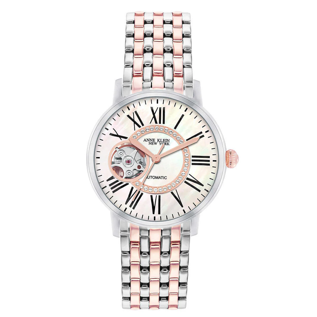Anne Klein 12/2339MPRT New York Mother-of-Pearl Ladies Watch
