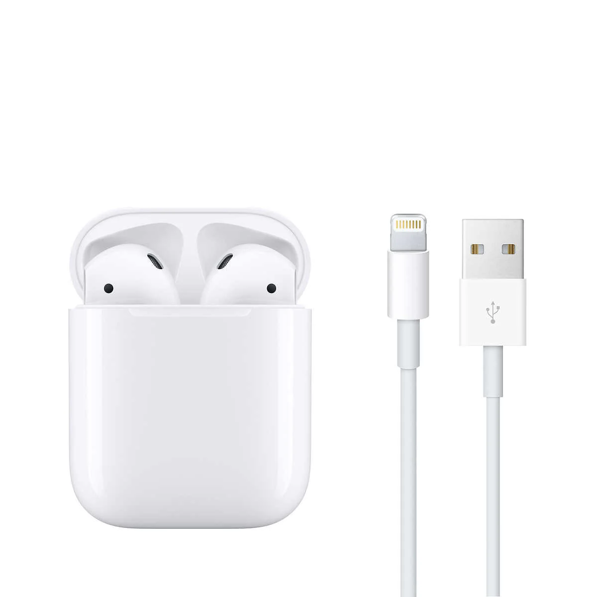 Apple AirPods Wireless Headphones with Charging Case - 2nd Generation (MV7N2AM/A) - Image 3