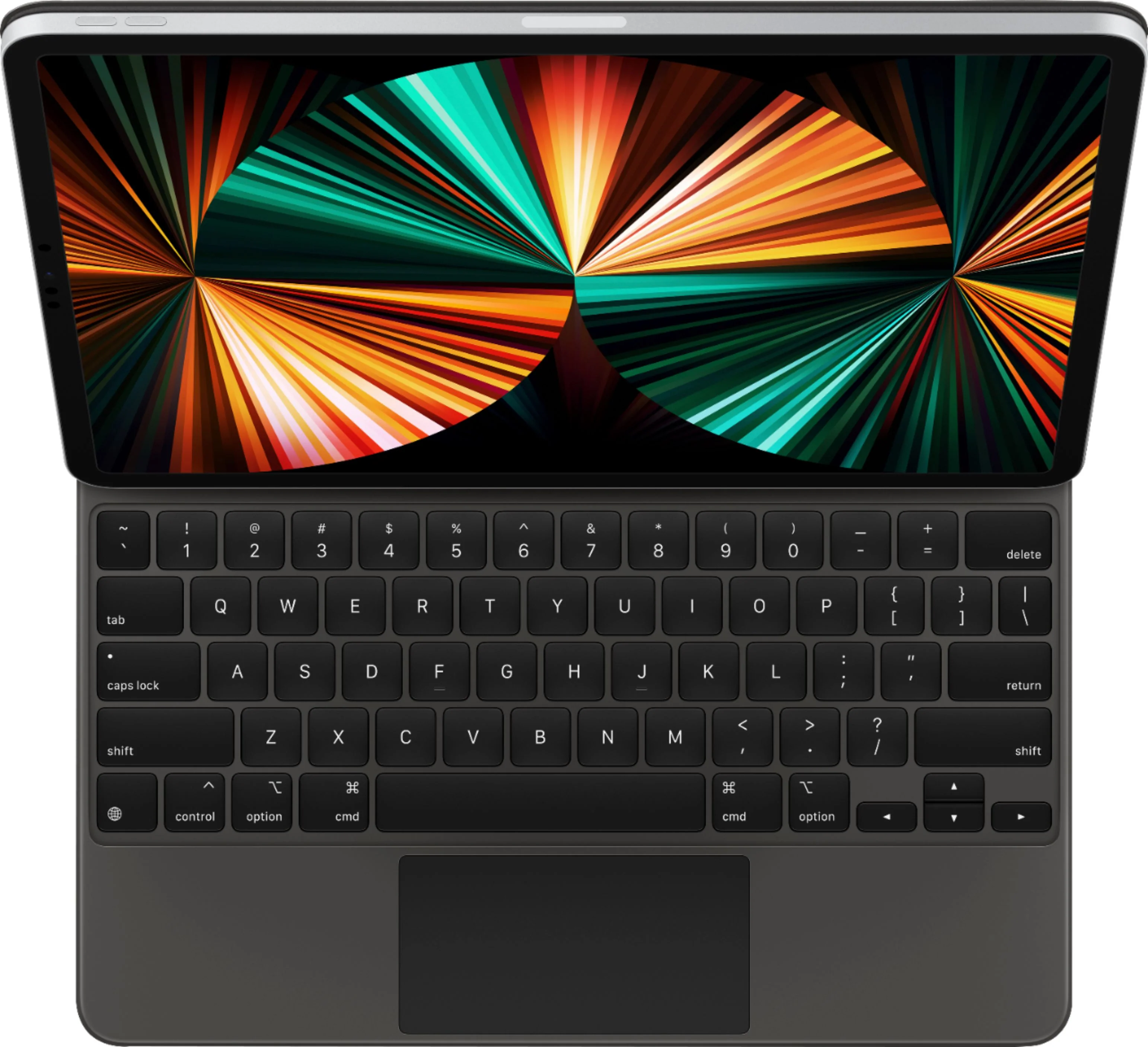 Apple Magic Keyboard For iPad Air 13-Inch M2 (Black, US English) -  MJQK3LL/A - Image 2
