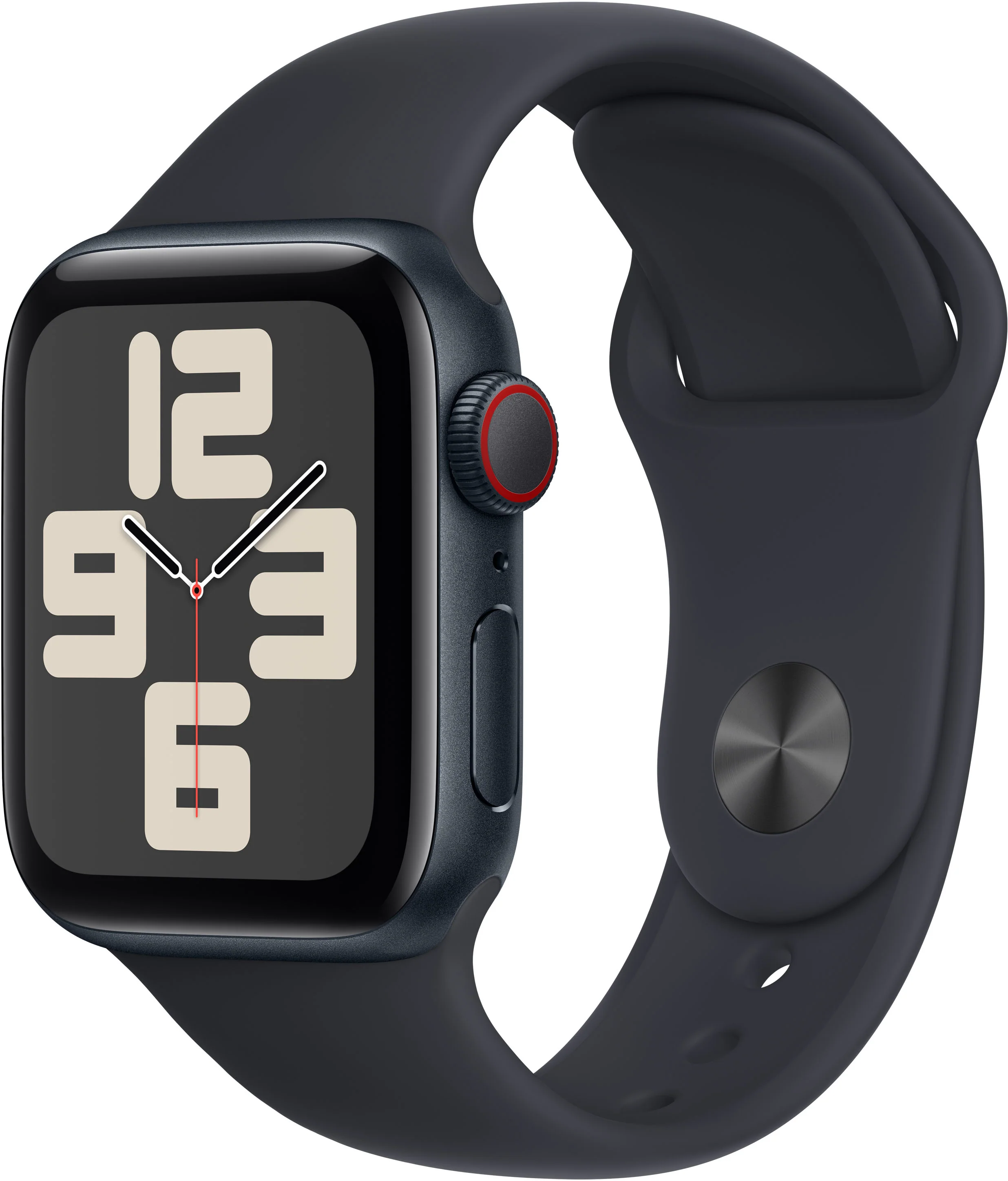 Apple Watch SE 2 (2023) 40mm (GPS + CELLULAR) - Midnight Aluminum - Midnight Sport Band - Size:M/S - (MRG63LL/A | MRG63CL/A) (Copy)