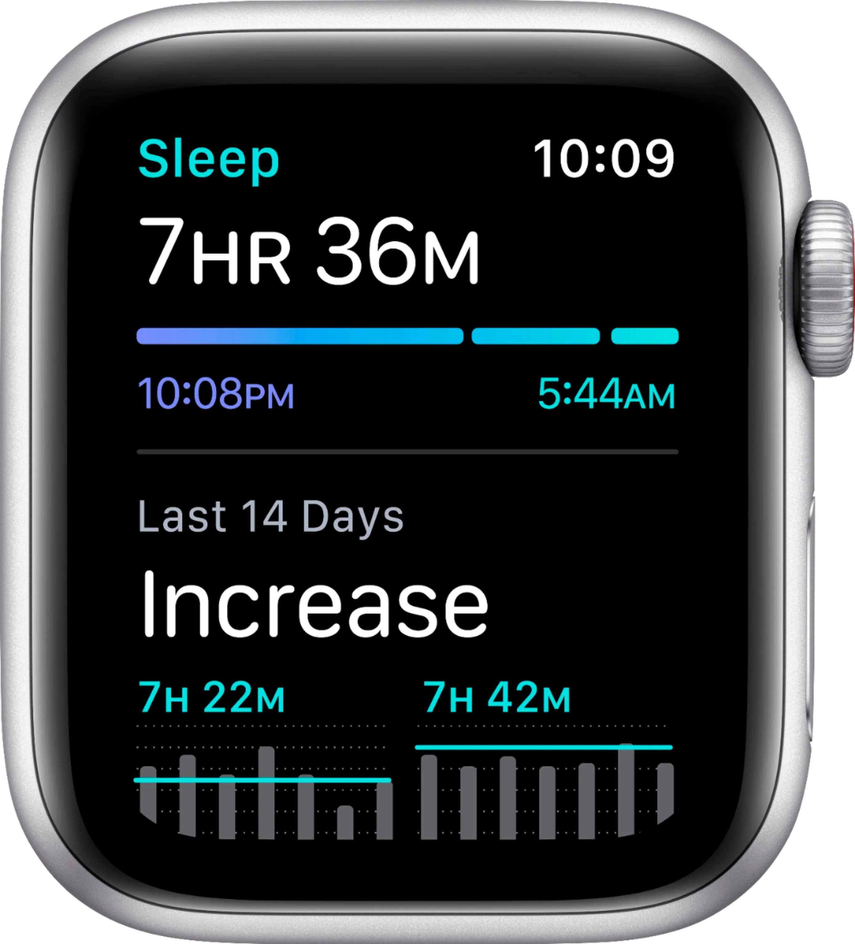 Apple Watch SE (GPS + Cellular) 40mm Silver Aluminum Case with White Sport Band - Silver - Image 6