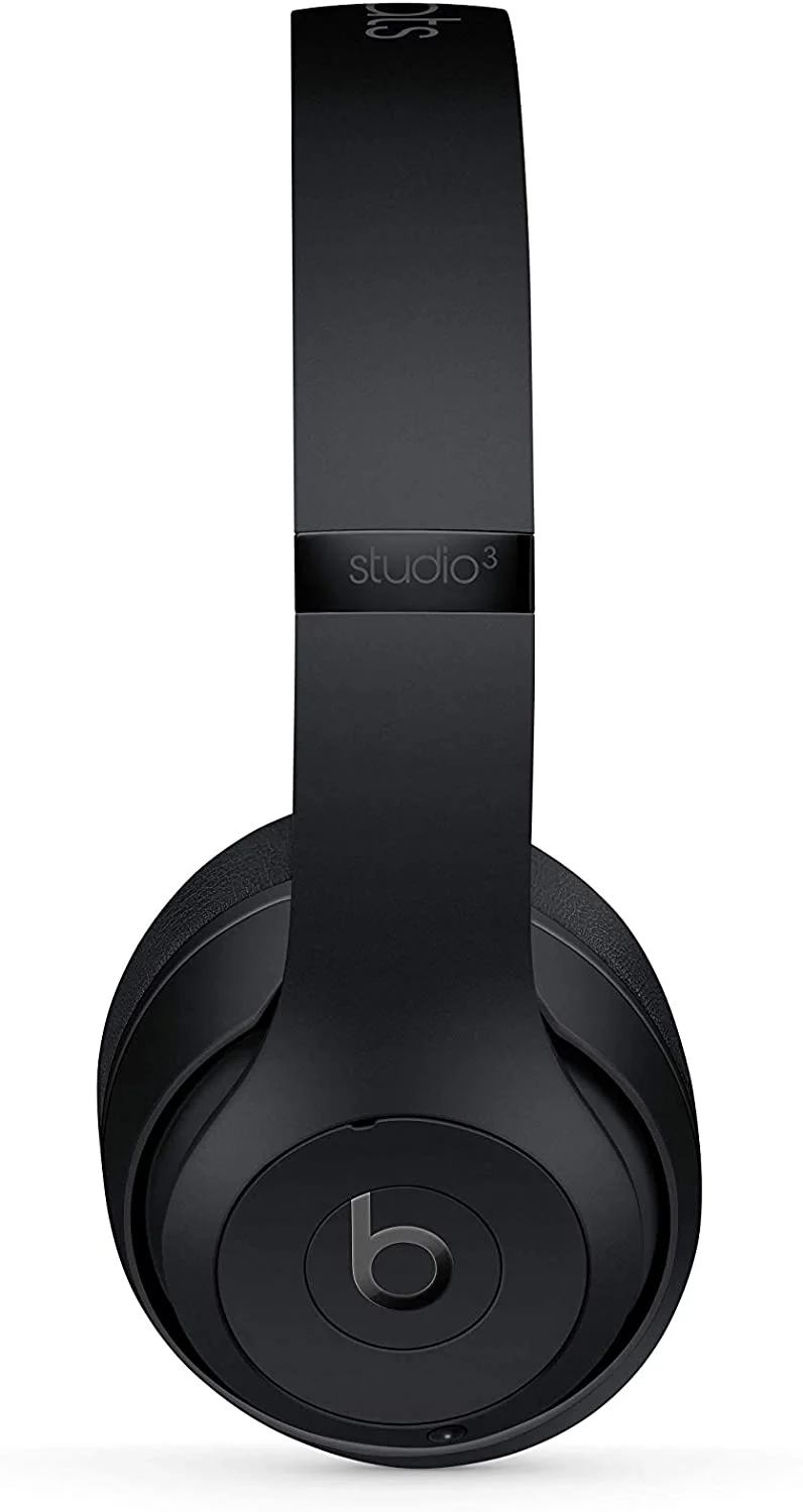 Beats by Dr. Dre Beats Studio3 Wireless Bluetooth Headphones Matte Black (Model : MX3X2LL) - Fair - Image 2