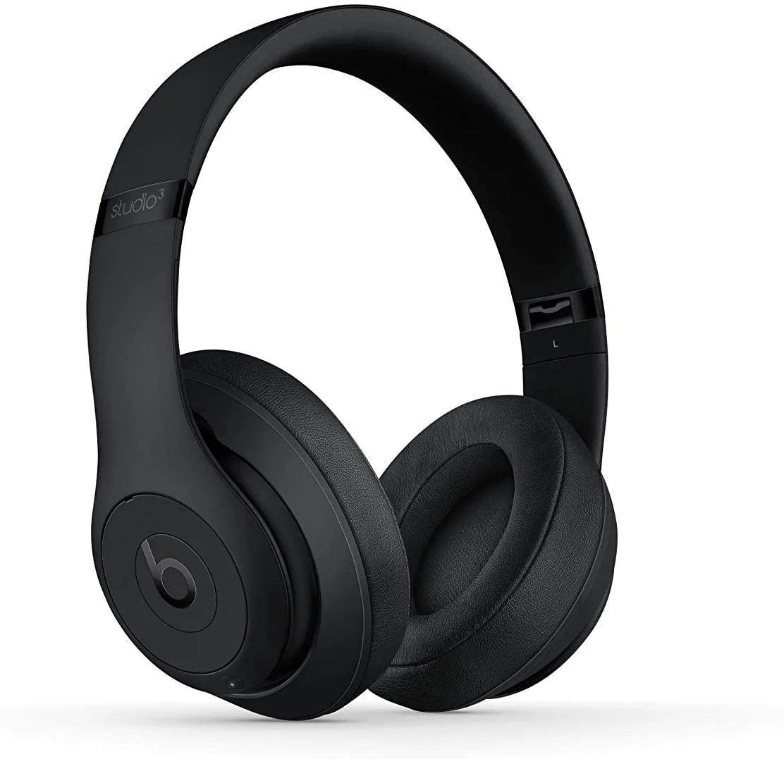 Beats by Dr. Dre Beats Studio3 Wireless Bluetooth Headphones Matte Black (Model : MX3X2LL) - Fair - Image 5