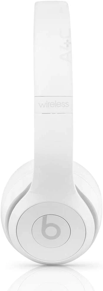 Beats by Dr. Dre Solo3 On-Ear Sound Isolating Bluetooth Headphones - Gloss White - Image 3