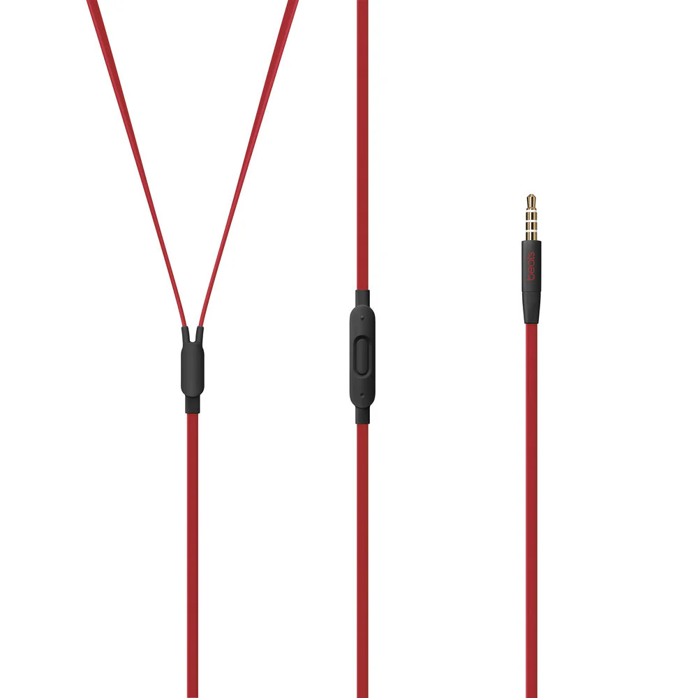 Beats by Dr. Dre urBeats3 In-Ear Headphones with 3.5mm Connector - Defiant Black-Red - Image 9
