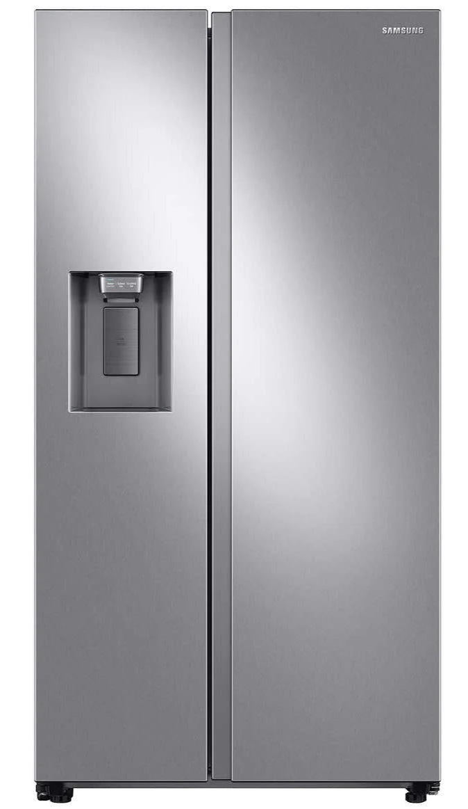 SAMSUNG 22 cu. ft. Counter Depth Side-by-Side Refrigerator in Stainless Steel (RS22T5201SR/AA)