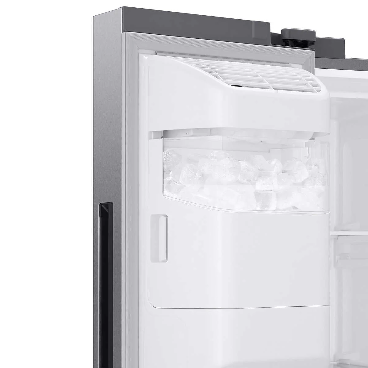 SAMSUNG 22 cu. ft. Counter Depth Side-by-Side Refrigerator in Stainless Steel (RS22T5201SR/AA) - Image 5