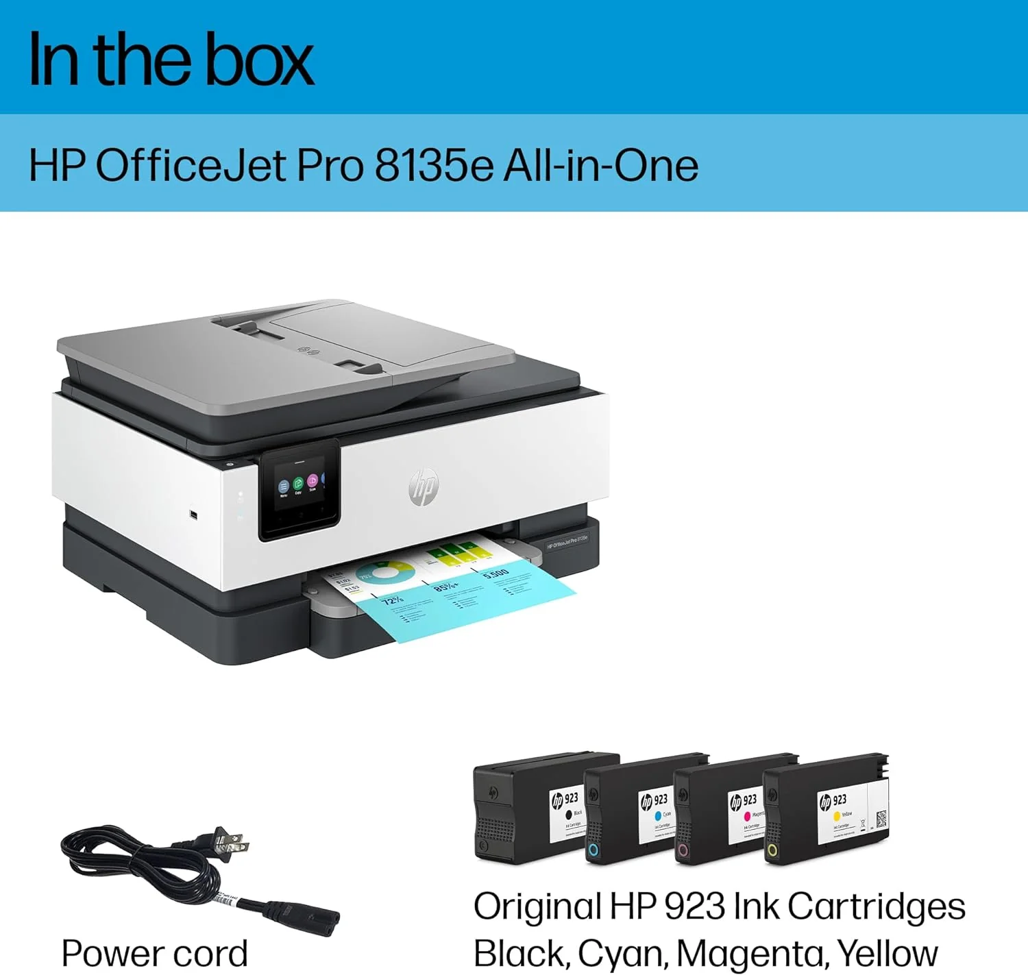 HP OfficeJet Pro 8135e All-in-One Printer - Image 8
