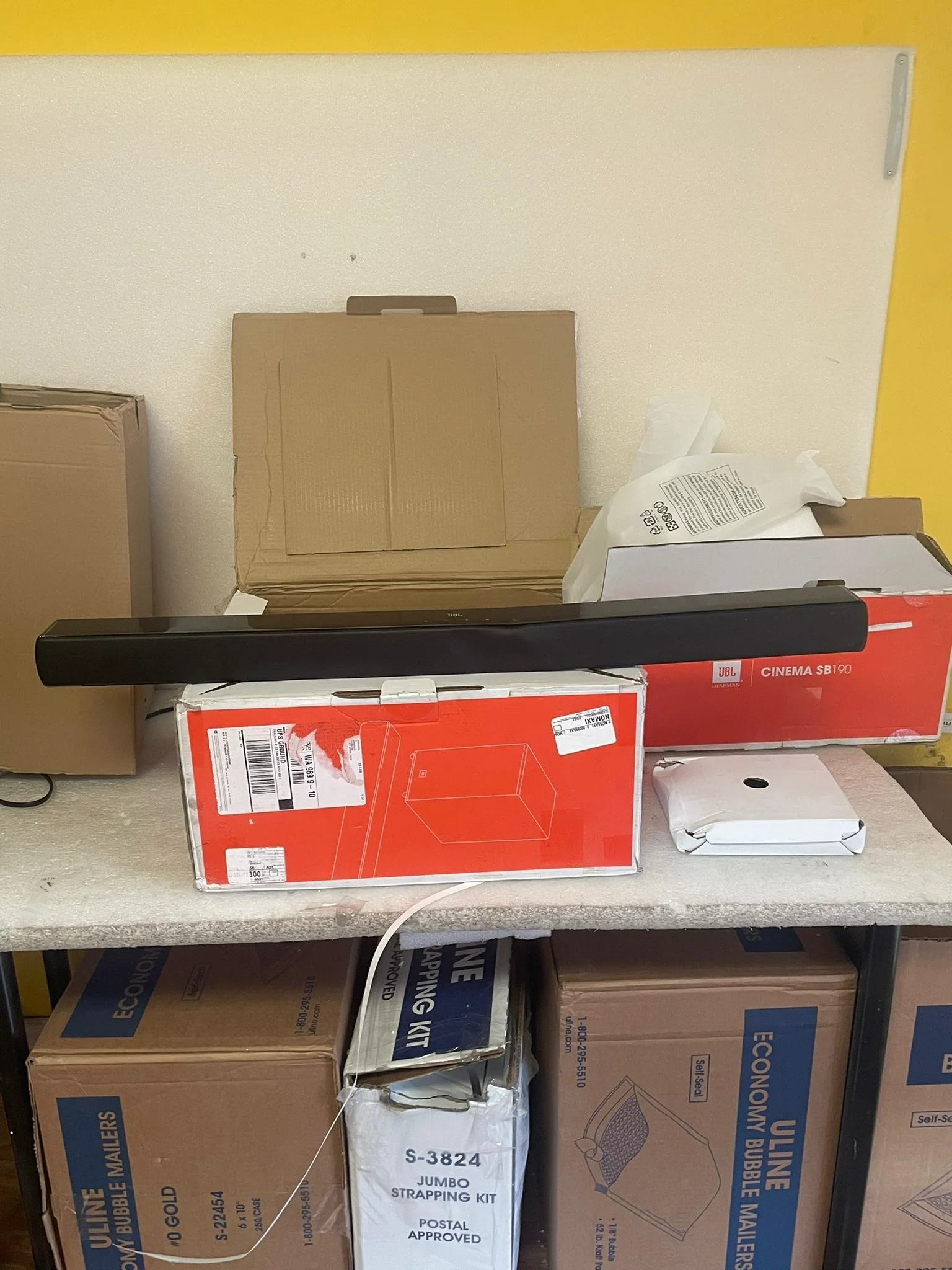 JBL Cinema SB190 2.1 Channel Soundbar with Virtual Dolby Atmos and Wireless 6.5" Subwoofer, Black - Image 2