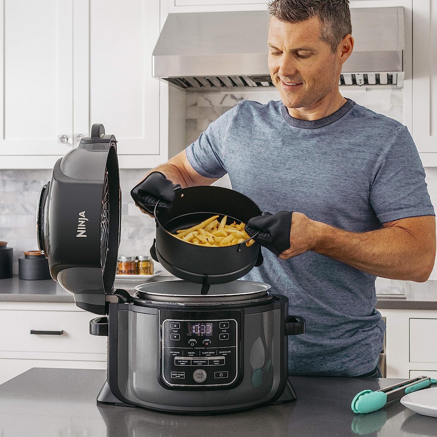 ****Clearance**** NINJA OP300 Pressure Cooker with Crisper - Image 8