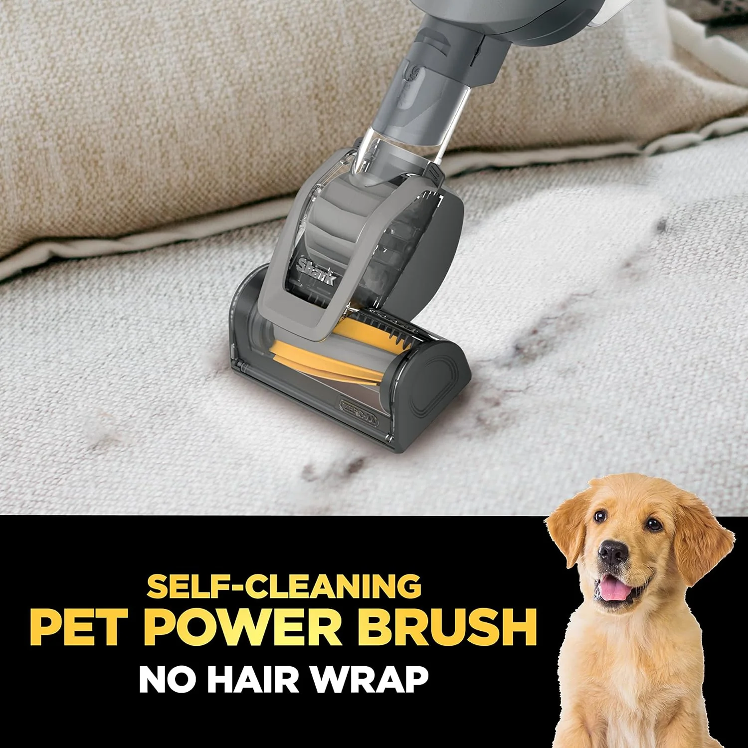 Shark HH202 Ultralight Corded Handheld Vacuum with Self-Cleaning Power Brush & Crevice Tool, Hypervelocity Suction & Removable Dust Cup, Perfect for Pets, Teal, 0.35 Qt - Image 5
