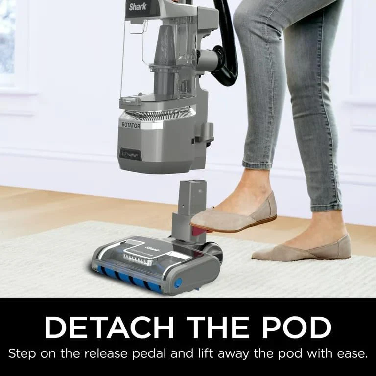 ***CLEARANCE**** Shark LA500 Rotator Lift-Away ADV DuoClean PowerFins Upright Vacuum with Self-Cleaning Brushroll Powerful Pet Hair Pickup and HEPA Filter, 0.89 Quart Dust Cup Capacity - Image 5