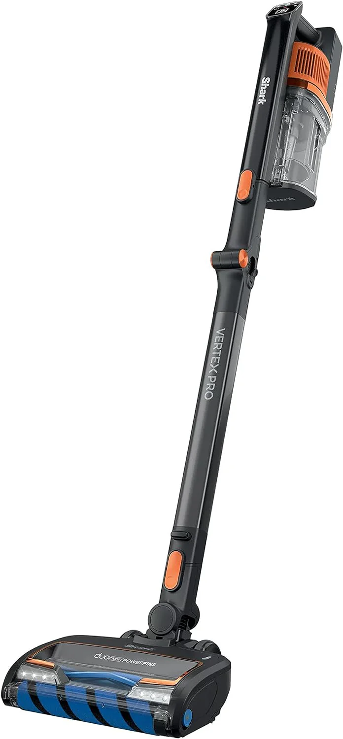****CLEARANCE**** SHARK Shark IZ640H Cordless Stick Vacuum Vertex Pro with Duo Clean Power Fins and Self-Cleaning Brushroll, BlacK