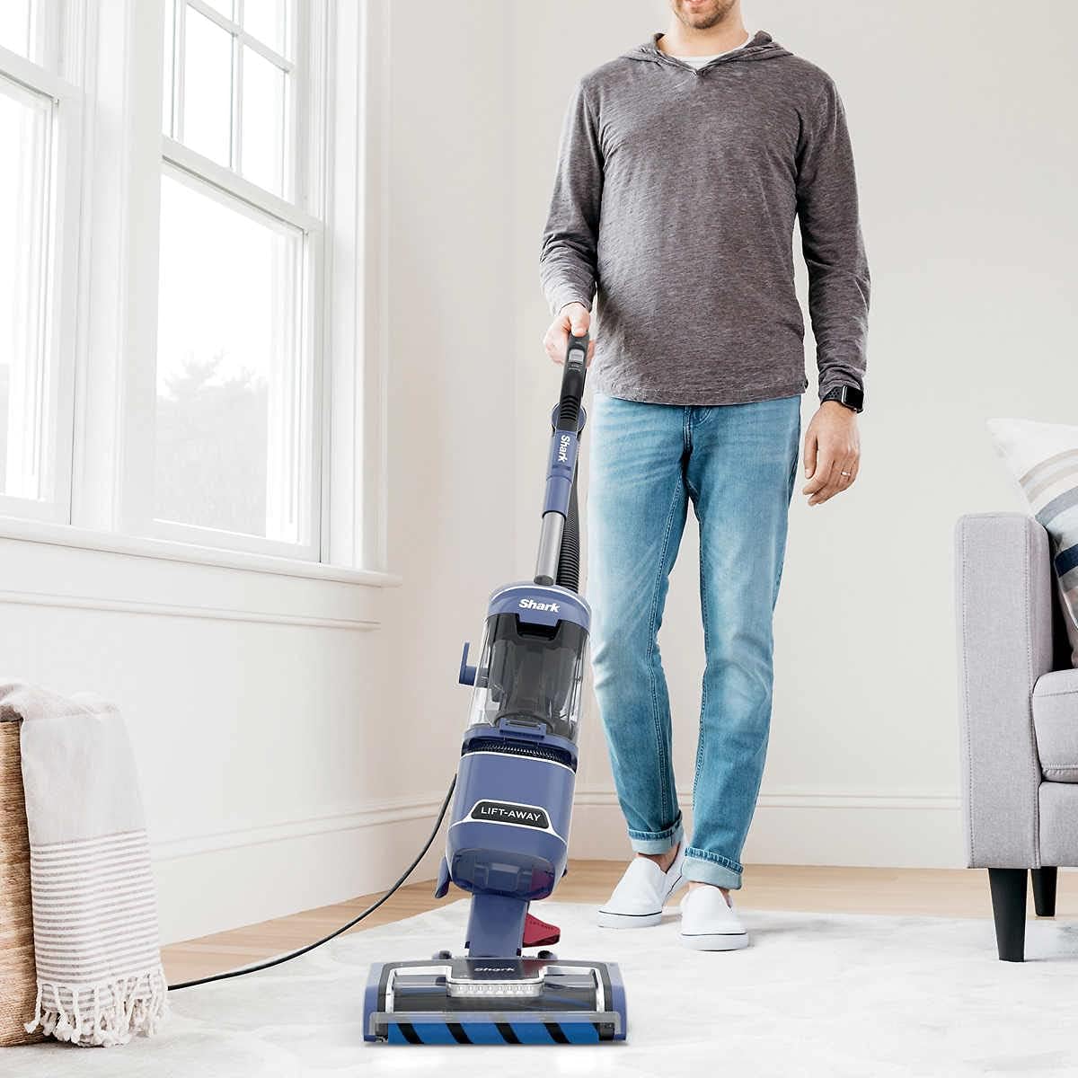 ***CLEARANCE*** Shark UV850 Performance Lift-Away ADV DuoClean PowerFins Upright Vacuum with Self-Cleaning Brushroll Powerful Pet Hair Pickup and HEPA Filter - Image 2