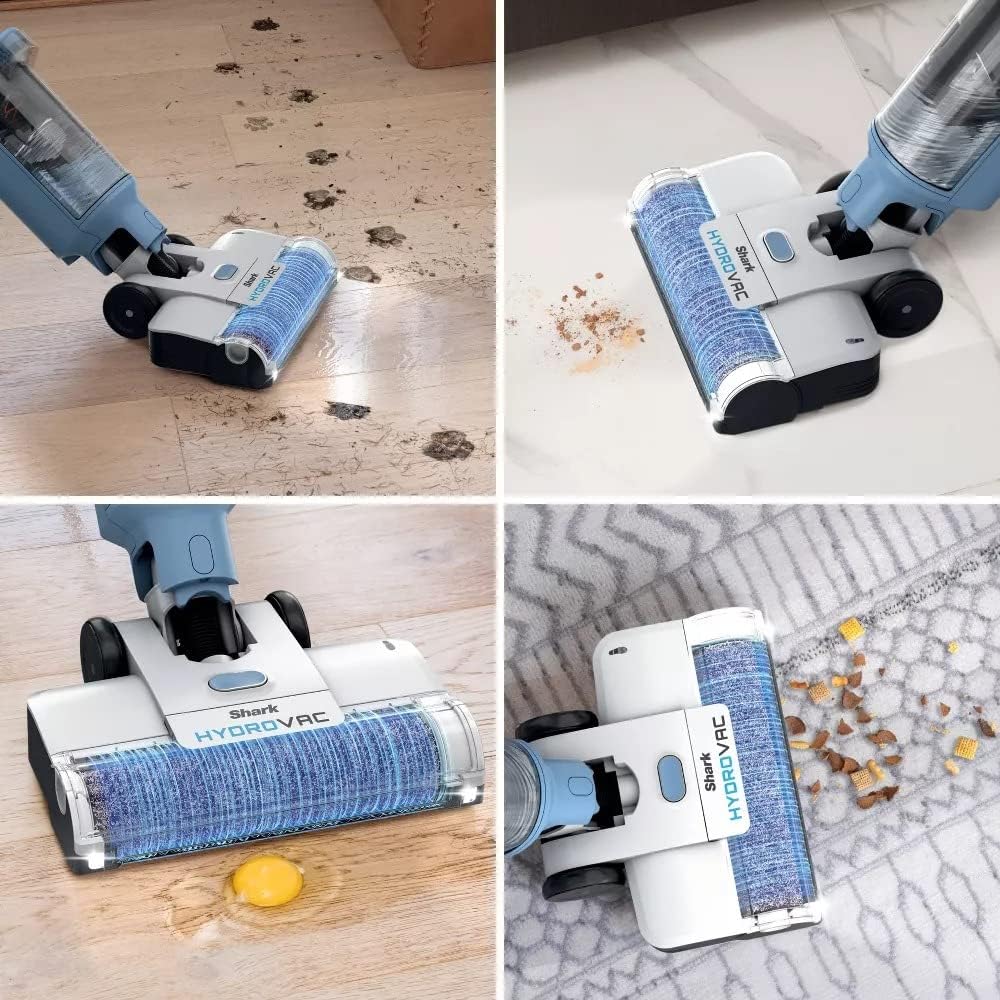 ****CLEARANCE**** Shark WD201 HydroVac Cordless Pro XL 3-in-1 Vacuum, Mop & Self-Cleaning System w/Brushroll* for Multi-Surface Cleaning, Hardwood, Tile, Marble & Area Rugs (Copy) - Image 2