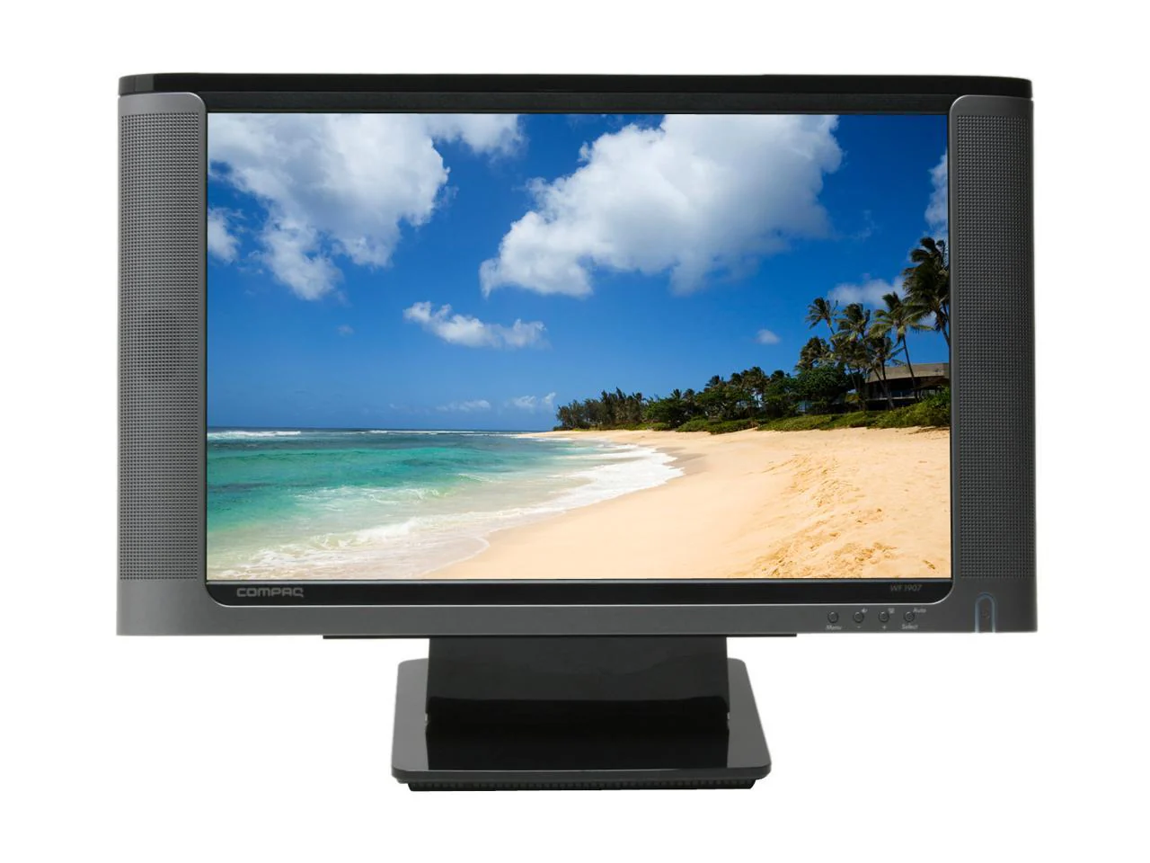 COMPAQ WF1907 19" WXGA+ 1440 x 900 5 ms D-Sub, DVI-D Built-in Speakers LCD Monitor - Image 2
