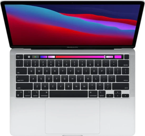 Apple Macbook Pro 13.3" ( Fall 2020 ) / Apple M1 Chip / 8GB RAM / 512GB SSD / *MYDC2LL/A* / Silver - Image 2