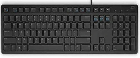 Dell KB216 Keyboard - USB Interface, Chiclet Key Style, Black - KB216-BK-US - Image 2