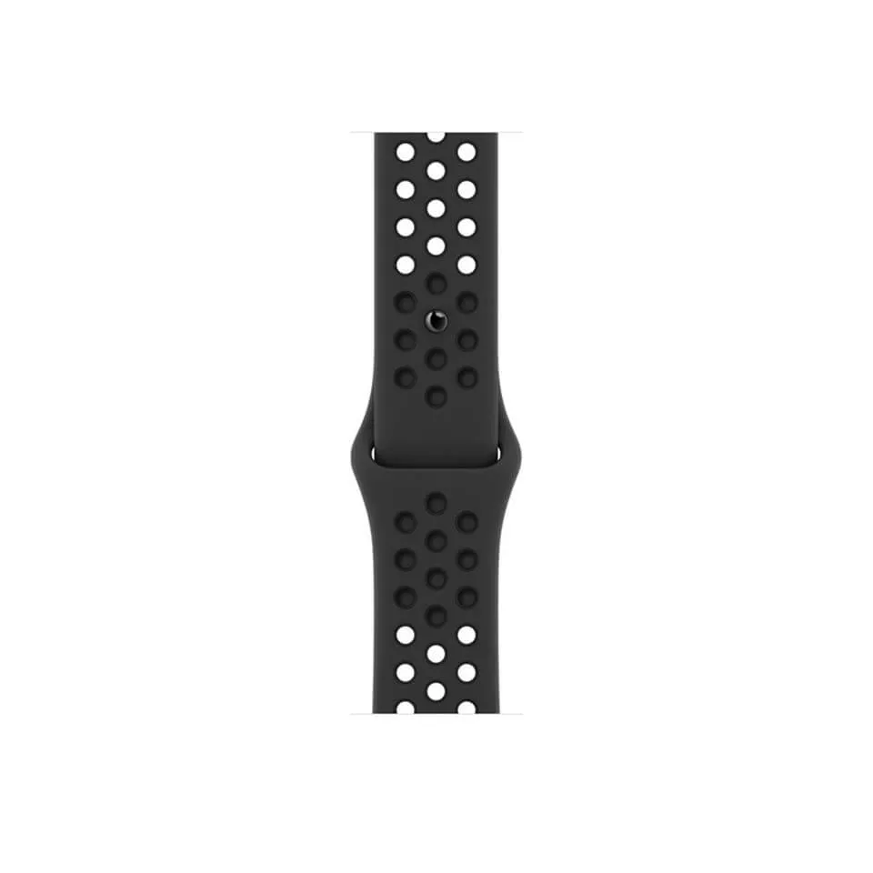 Apple Watch Nike SE 44 mm (GPS) Space Gray Aluminium Case With Nike Sport Band - Anthracite/Black (MKQ83LL/A) - Image 2