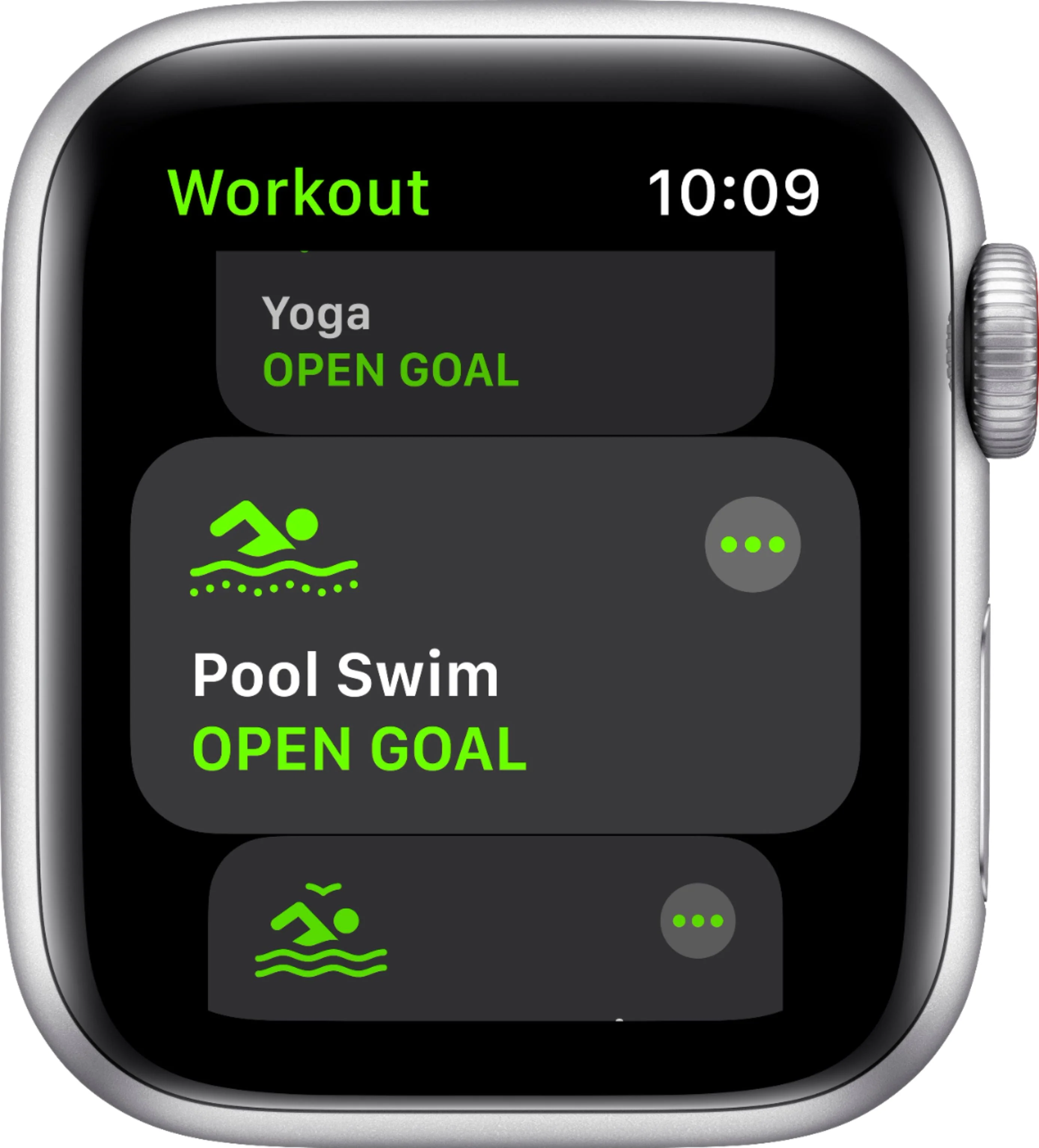 Apple Watch SE (GPS ) 40mm Silver Aluminum Case with Dee Navy Blue Sport Band - (MKQL3LL/A) - Image 3