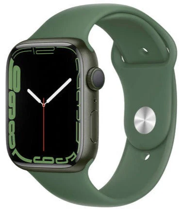 Apple Watch Series 7 (GPS + CELLULAR) 41mm Green Aluminum Case with Green Sport Band (MKH93)