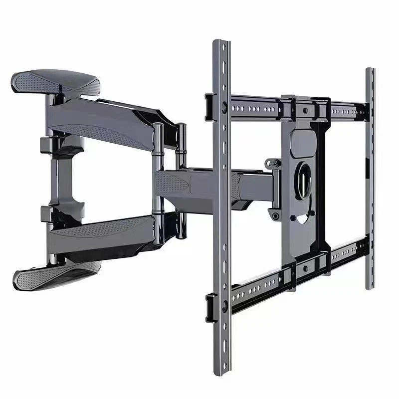 40-75 inch Full Motion TV Wall Mount Dual Articulating Arms up to 100 lbs and Max VESA 600 x 400mm, Wall Mount TV Bracket Swivel and Tilt Black (Model-767-L600)
