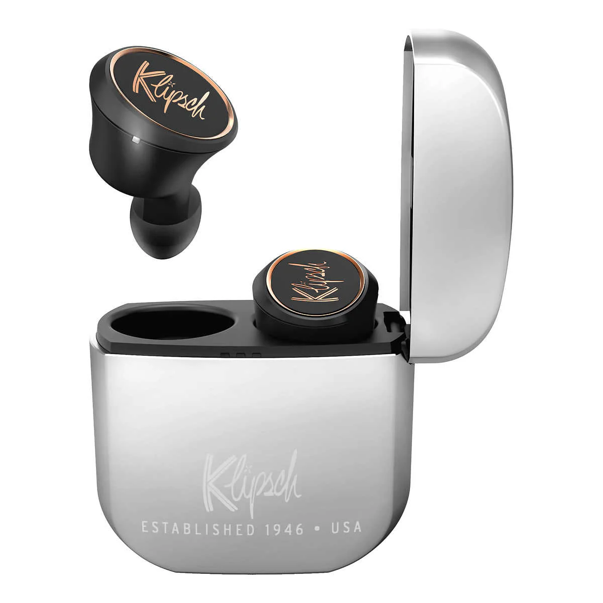 Klipsch T5 || True Wireless Headphones, Silver - Image 4