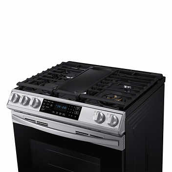 Samsung 6.0 cu. ft. Front Control Slide-in Gas Range with Air Fry (NX60T8511SS) - Image 5