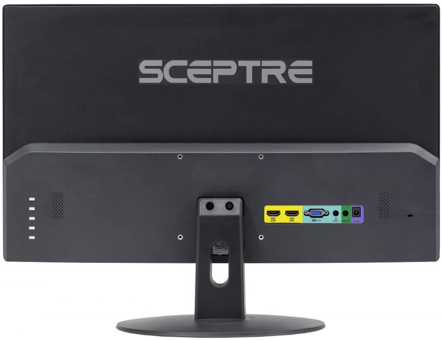 Sceptre 24" Ultra Thin 75Hz 1080p LED Monitor 2x HDMI VGA Build-in Speakers, Metallic Black ( E248W-19203R ) - Image 5