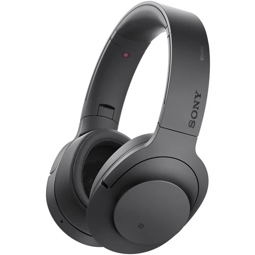 Sony h.ear on Wireless NC Bluetooth Headphones (Charcoal Black) // MDR100ABN