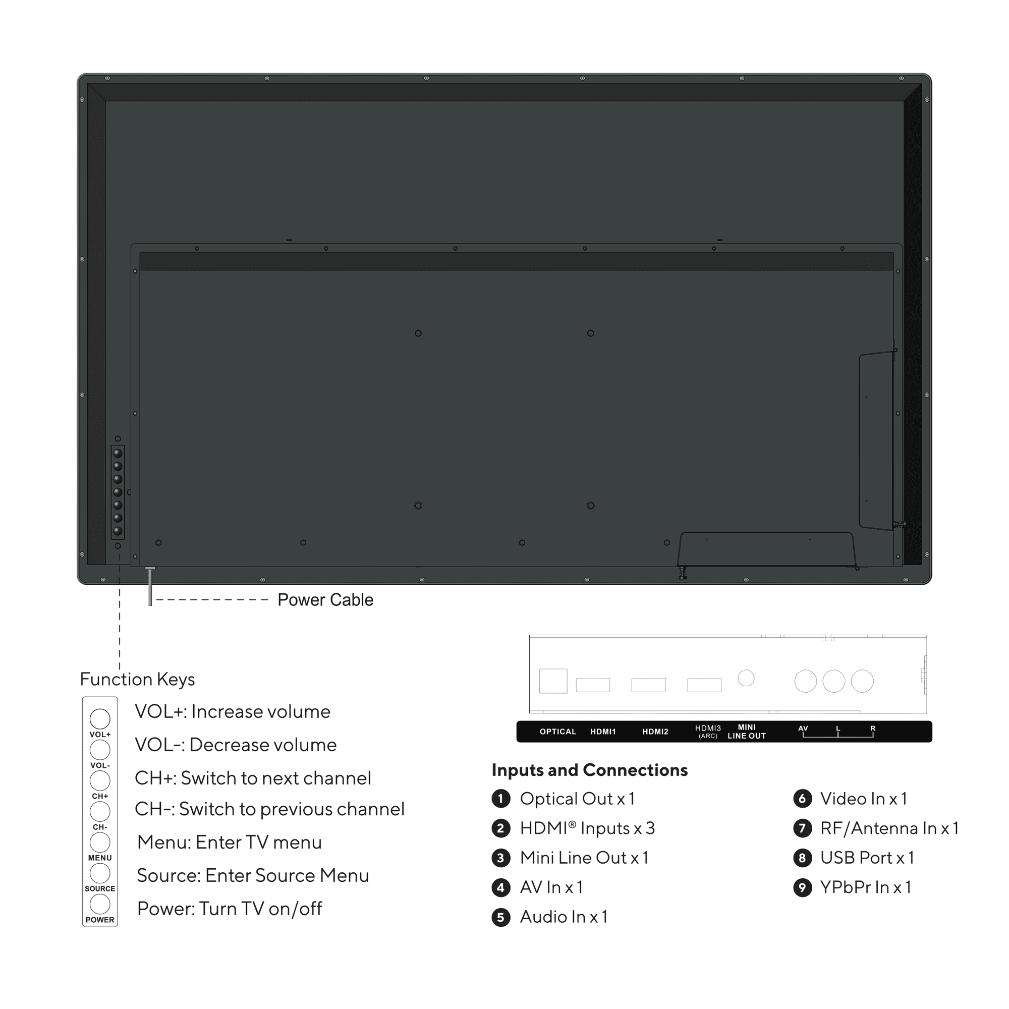 DuraPro 4K UHD LED 43 Inch Outdoor Smart TV For Partial Sun (DRPTV430SM) - Image 3