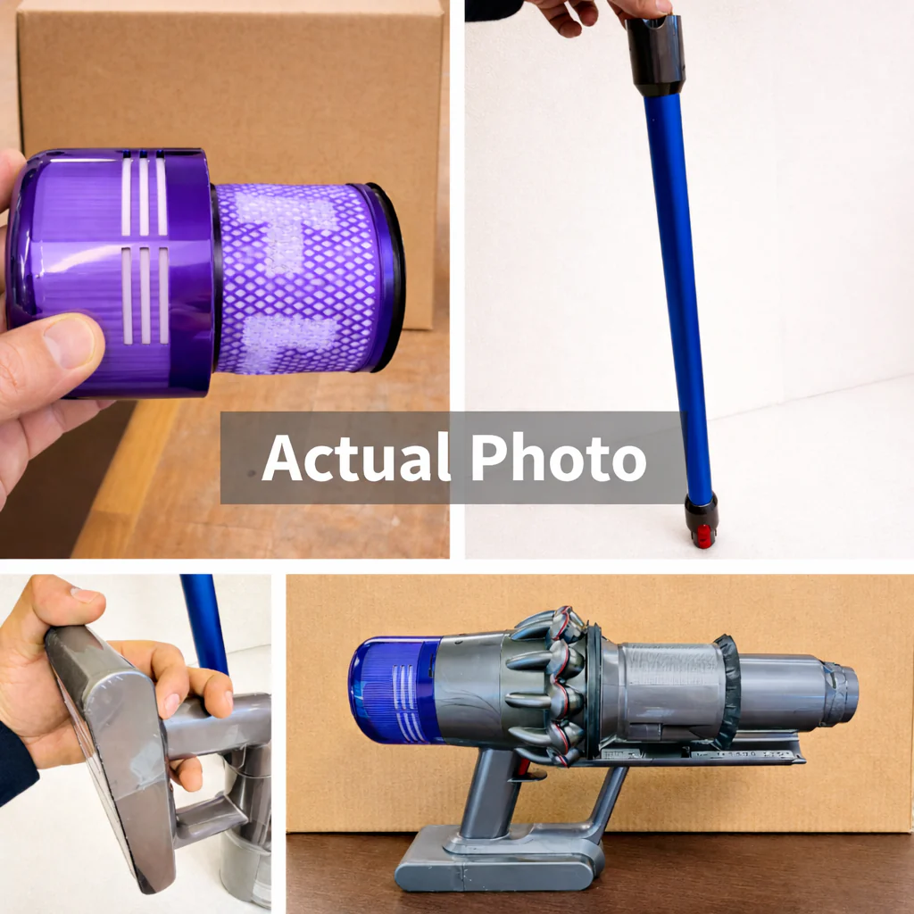Dyson V11 Cordless Stick Vacuum - Nickel/Blue Excellent Condition - Image 3