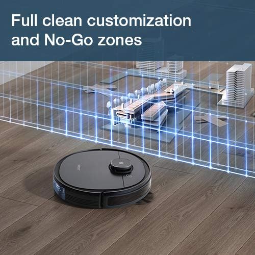 ECOVACS DEEBOT OZMO 920 2in1 Mopping Robotic Vacuum with Laser Navigation, No-Go Zones, Systematic Cleaning, Multi-Floor Mapping, Works with Alexa & App, Large, Black - Image 3
