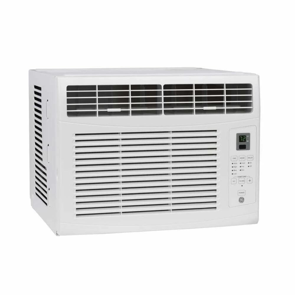 GE - 250 Sq. Ft. 6,000 BTU Window Air Conditioner with Remote - White (AHTE06AA) - Image 3