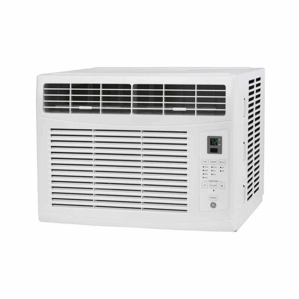 GE - 250 Sq. Ft. 6,000 BTU Window Air Conditioner with Remote - White (AHTE06AA) - Image 4