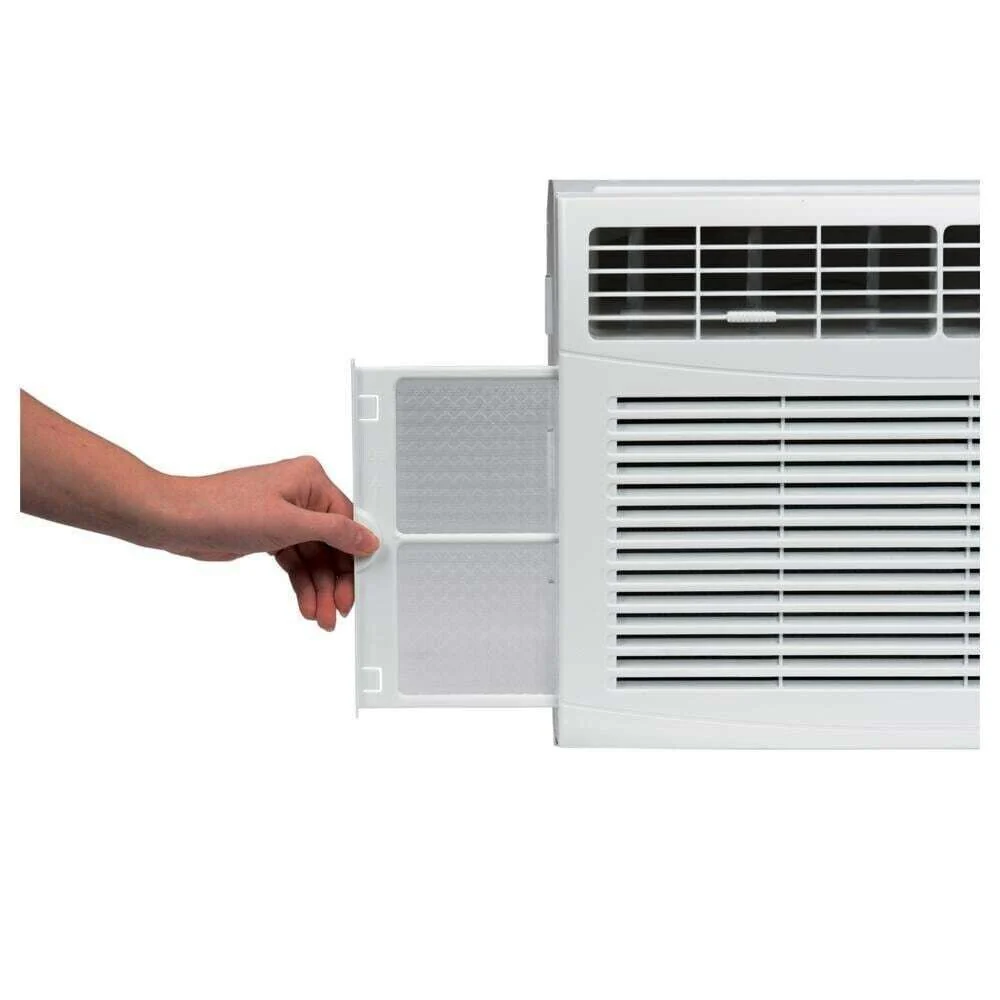 GE - 250 Sq. Ft. 6,000 BTU Window Air Conditioner with Remote - White (AHTE06AA) - Image 5