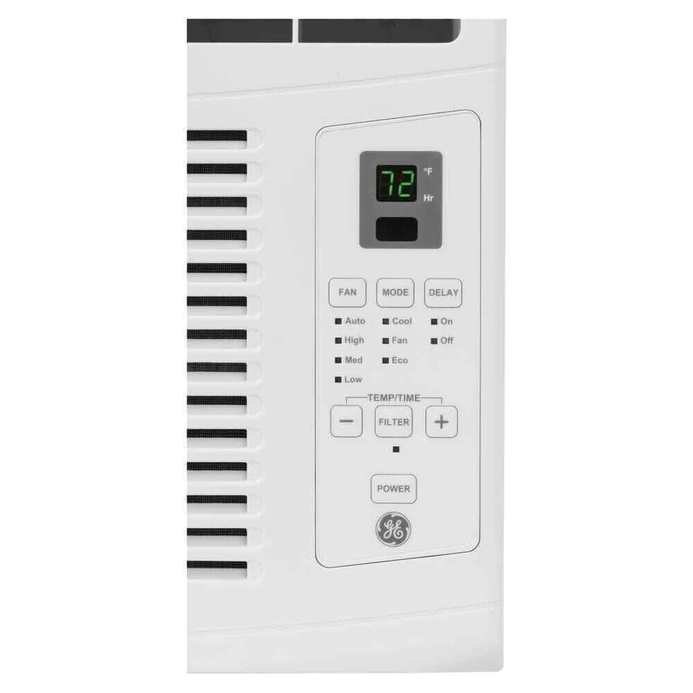 GE - 250 Sq. Ft. 6,000 BTU Window Air Conditioner with Remote - White (AHTE06AA) - Image 6