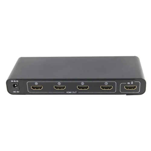 HDMI Splitter 4 Port 1 In 4 Out Audio Video Mirror Screen 1 to 4 HD 4K - Image 5