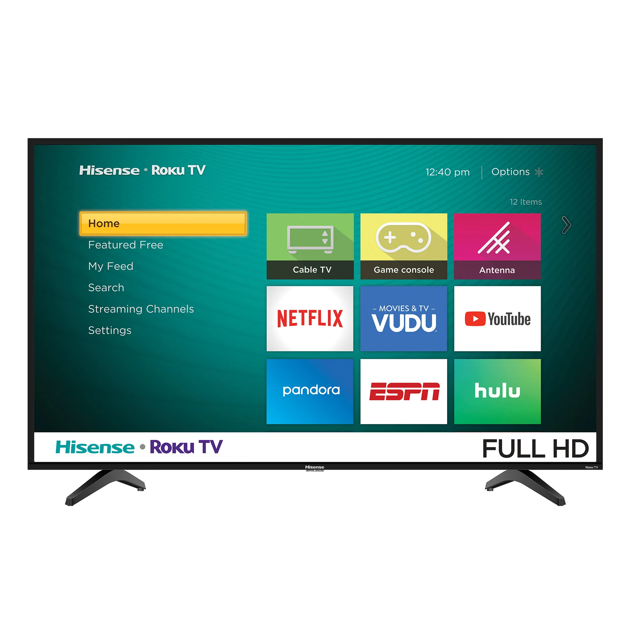 Hisense 43" Class 1080P FHD LED Roku Smart TV ( 43H4030F )