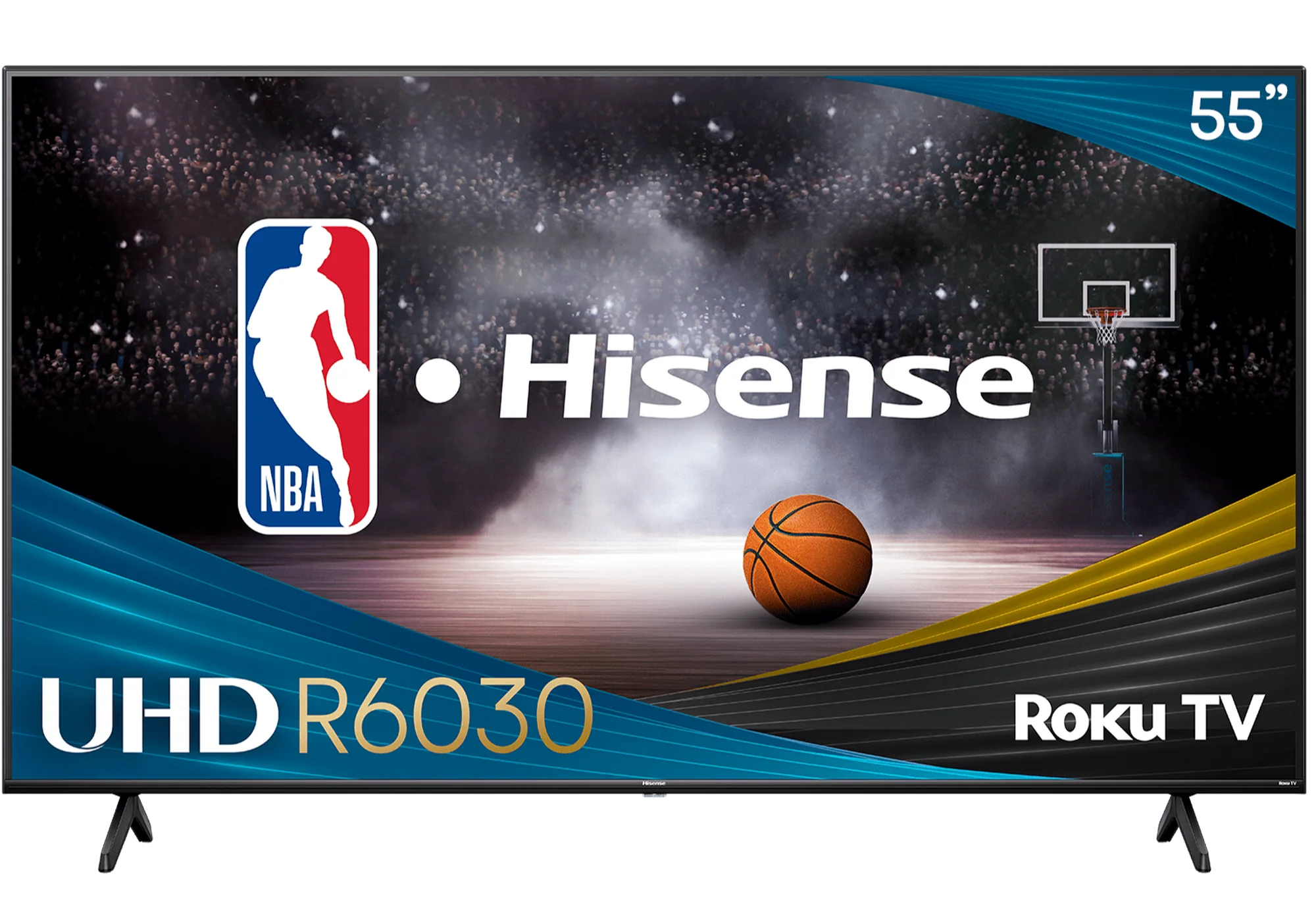 Hisense 50" Class R6 Series 4K UHD Roku Smart TV (50R6030N)