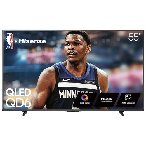 Hisense 55" QD6F Series 4K UHD HDR QLED Fire TV Smart TV (55QD65QF)
