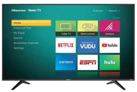 Hisense 65" Class 4K UHD LED Roku Smart TV HDR ( 65R6E4 )