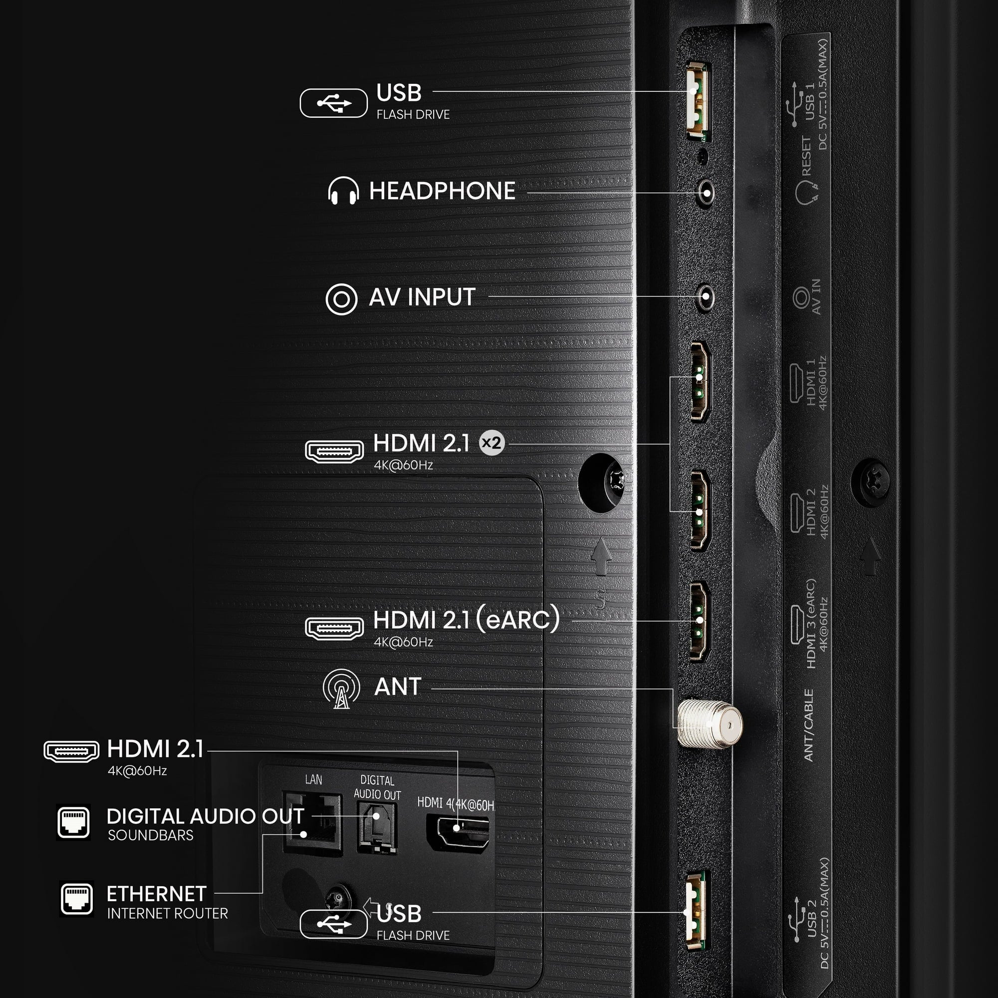 Hisense 65" Class A7 Series Dolby Vision HDR 4K UHD Google Smart TV (65A7N) - Image 2