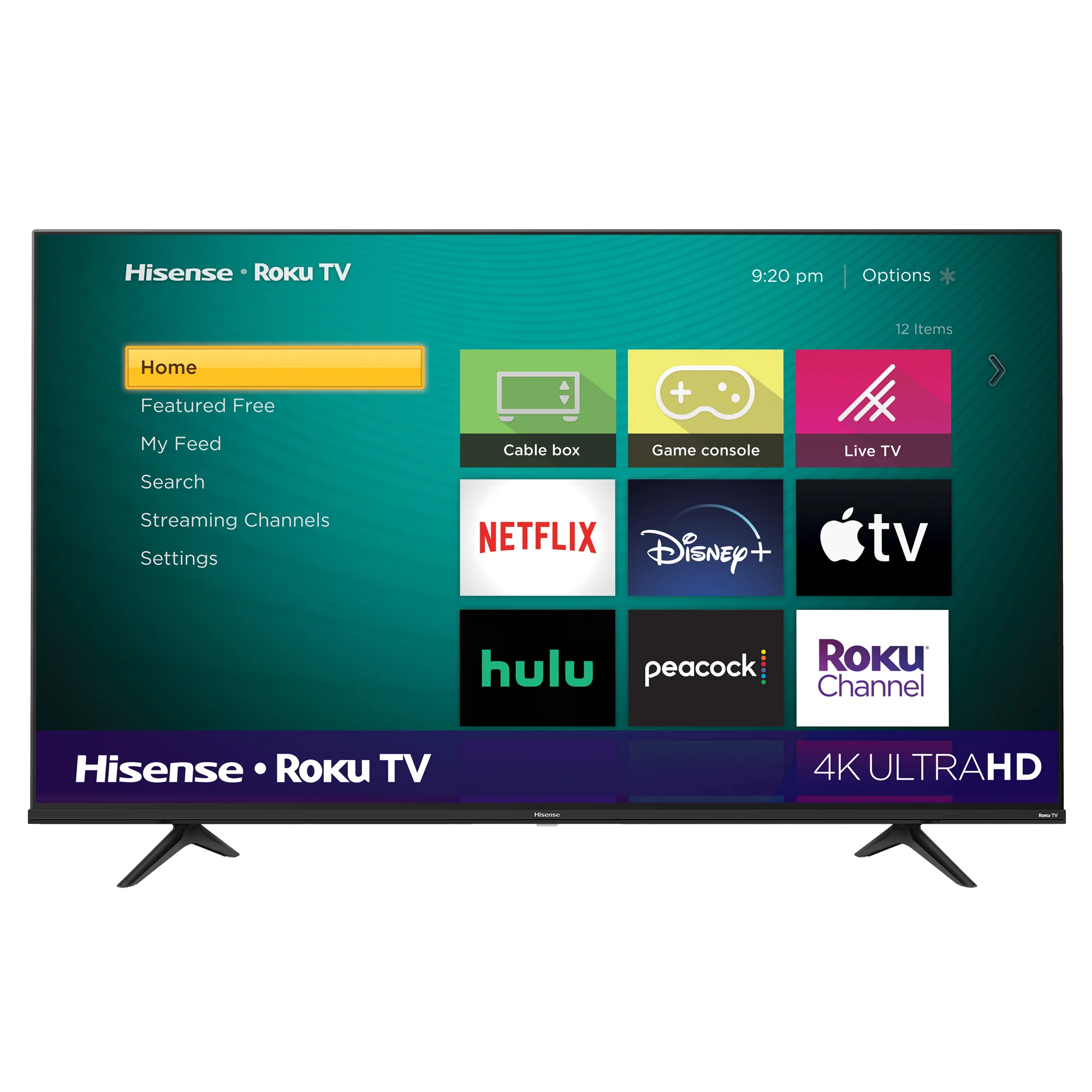 Hisense 85" Class 4K UHD LED LCD Roku Smart TV HDR R6 Series (85R6E4) - Image 2