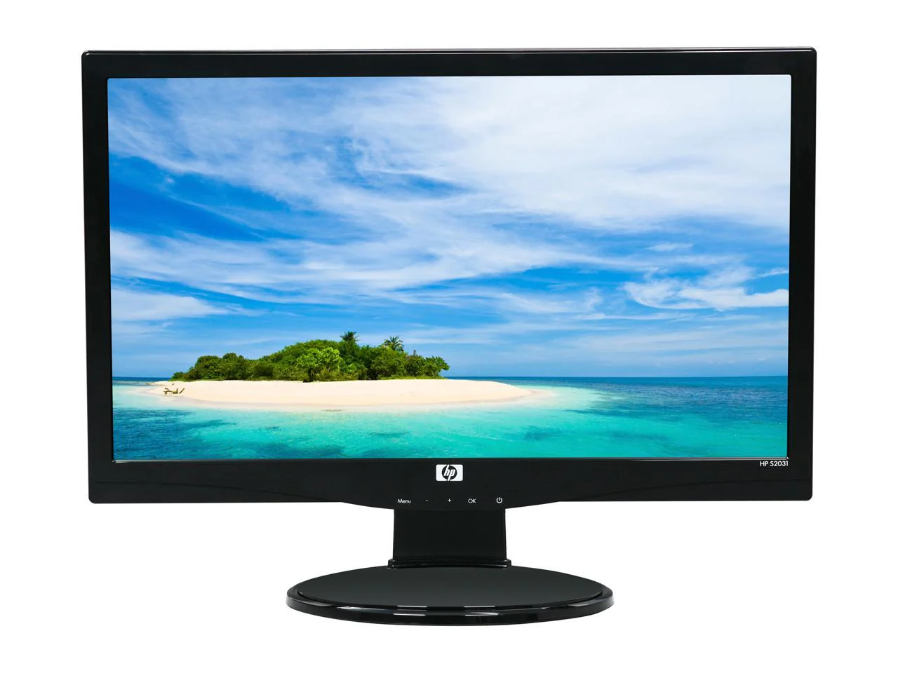 HP 20" 1600 x 900 5 ms D-Sub, DVI-D LCD Monitor ( S2031 ) - Image 5