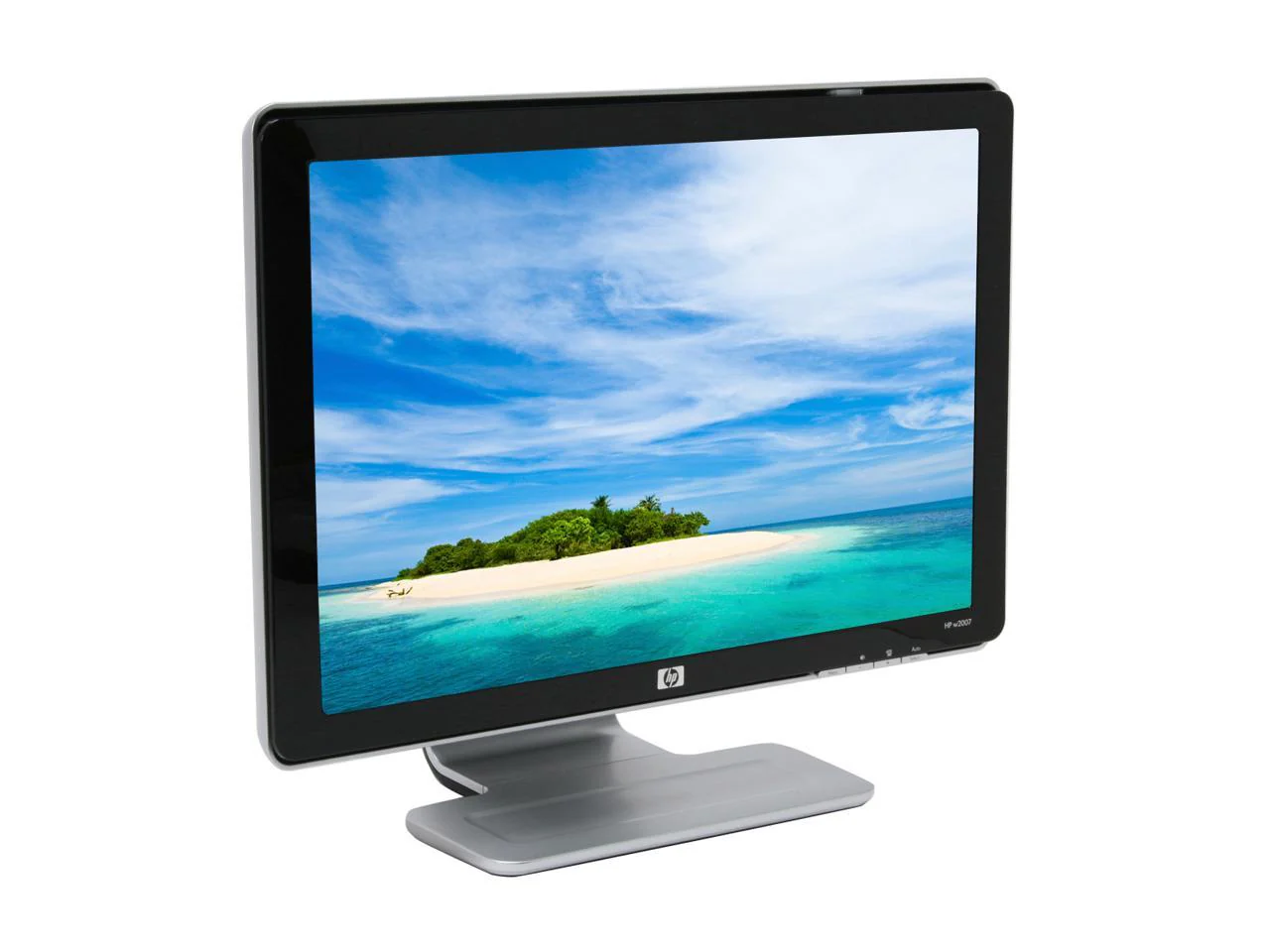 HP w2007 20.1" WSXGA+ 1680 x 1050 5 ms D-Sub, DVI-D Built-in Speakers LCD Monitor - Image 3